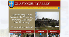 Desktop Screenshot of glastonburyabbey.org